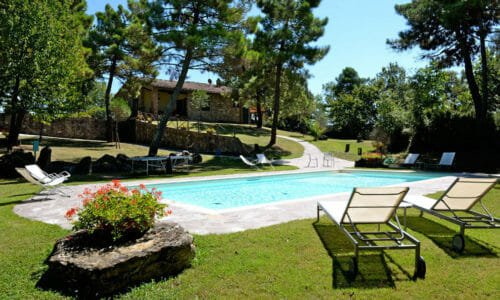 Villa Campoleone pool Toscana