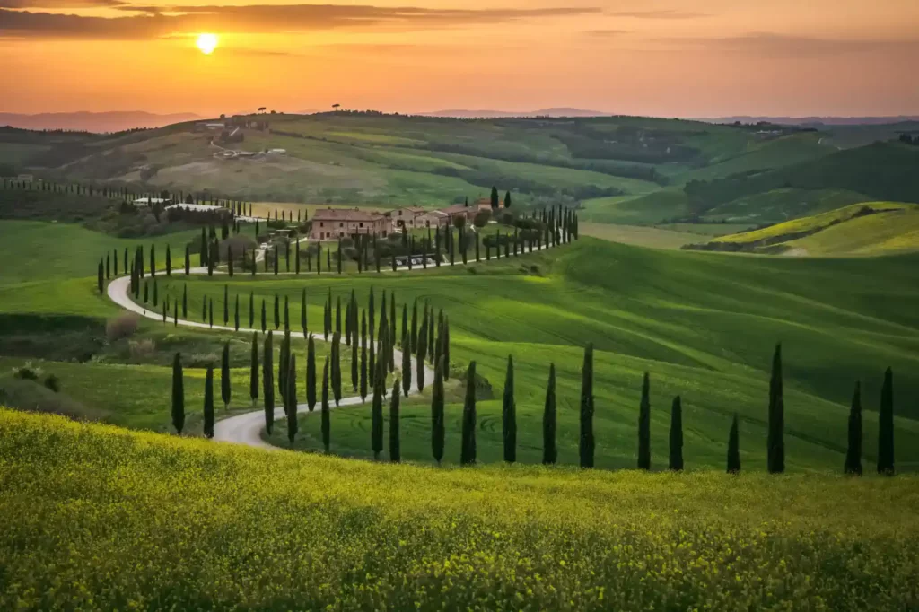 Rejser til Toscana