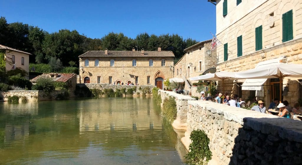 Bagno Vignoni i Toscana