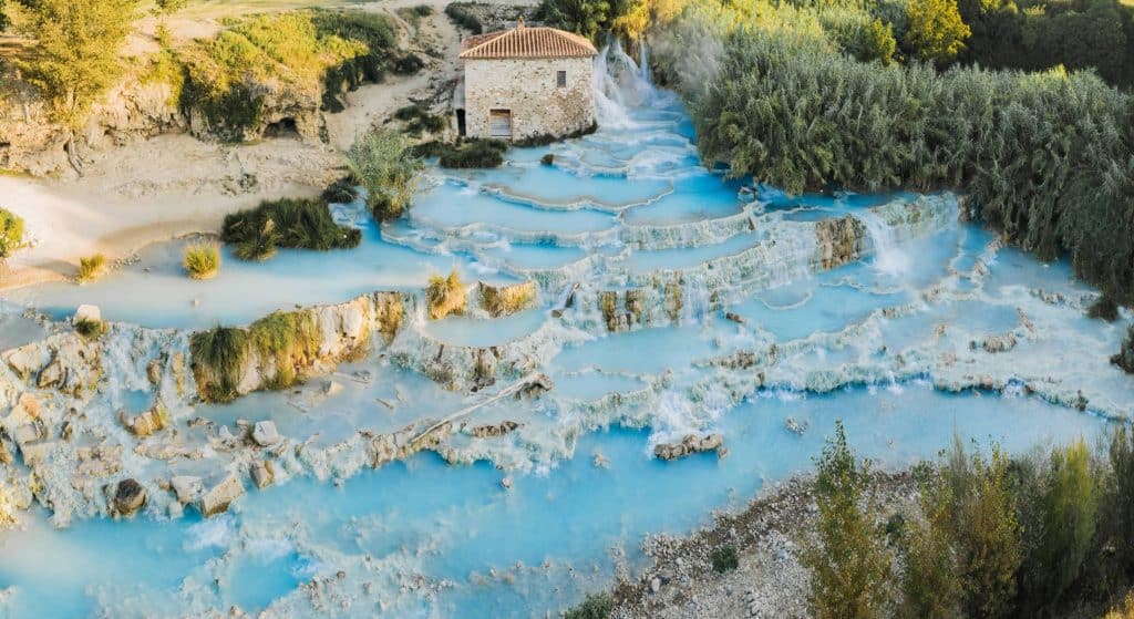 Varme kilder i Toscana, Saturnia