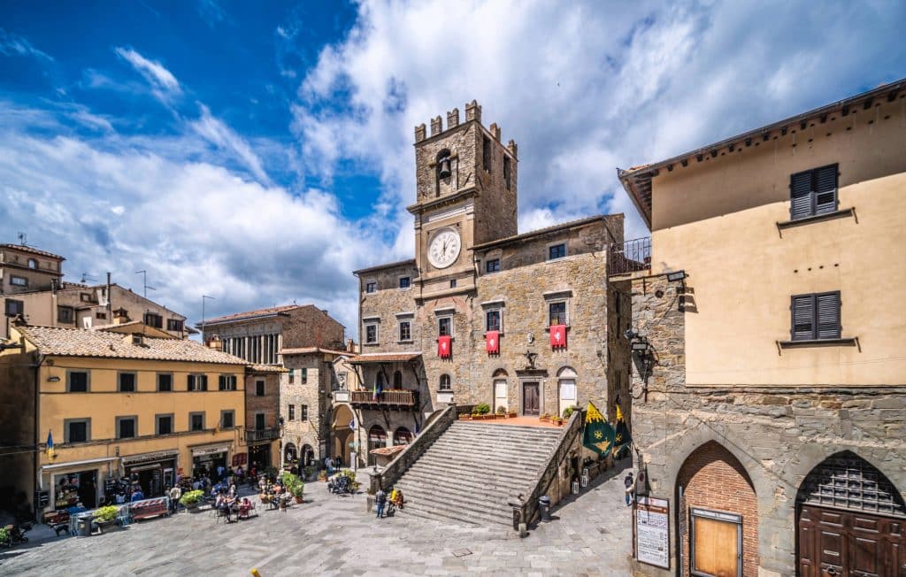 Cortona i Toscana