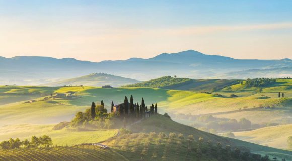 Val d'Orcia i Toscana