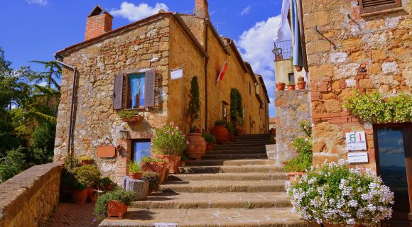 Pienza i Toscana