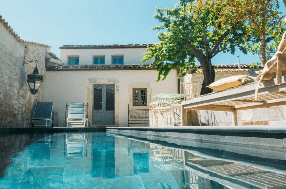 Villa med pool på Sicilien