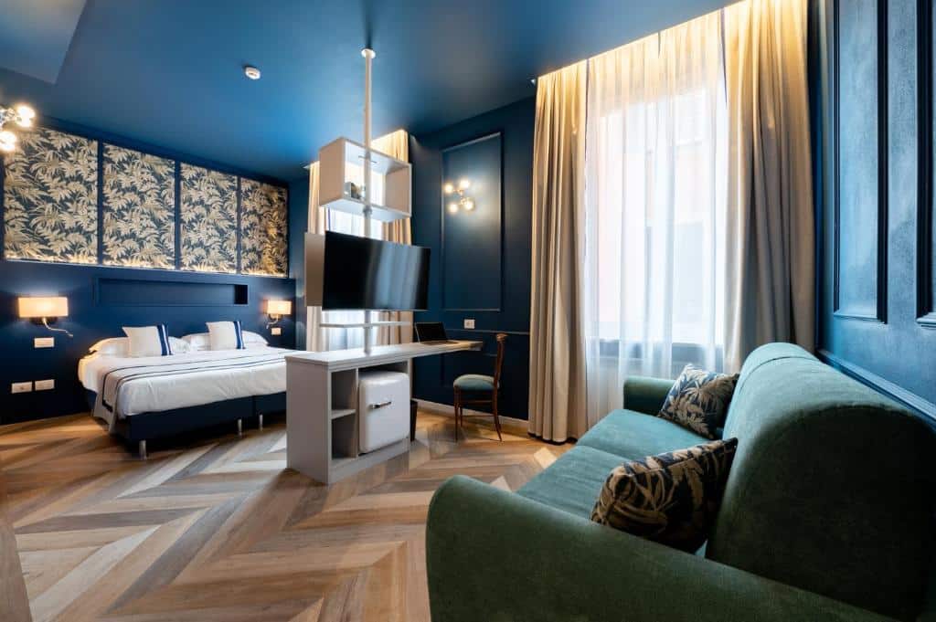 Juniorsuite på Hotel Monte Rosa