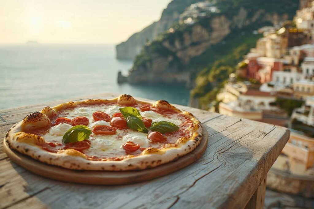 Pizza-Amalfikysten-AdobeStock_1197532099 Pizza på Amalfikysten